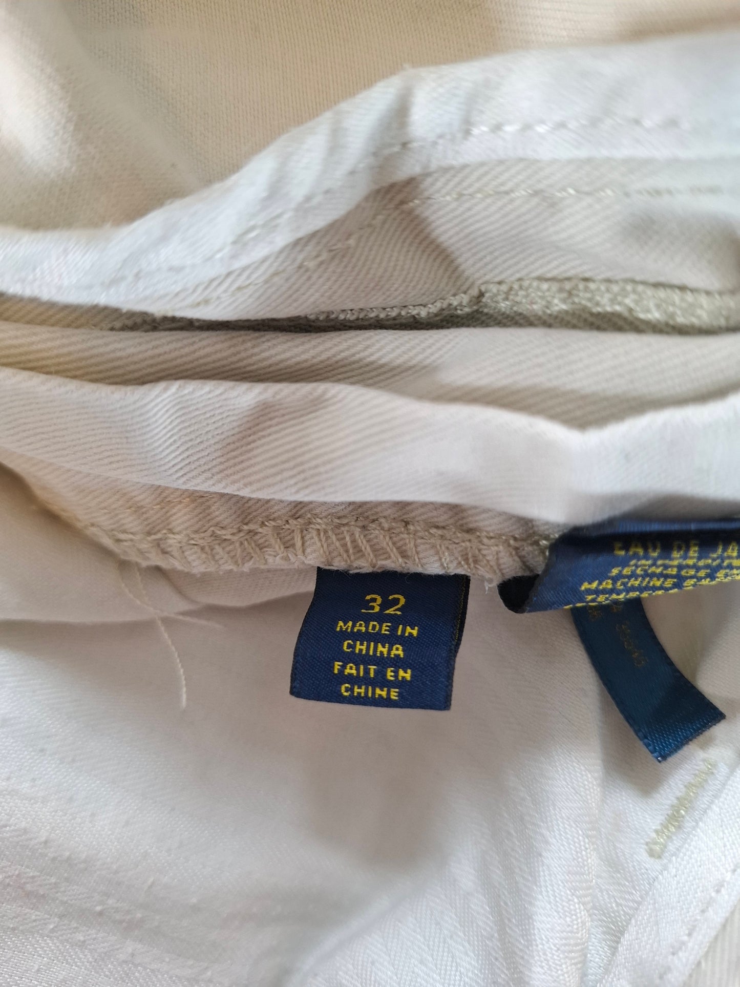 001185 Polo Ralph Lauren Shorts size 32 Beige