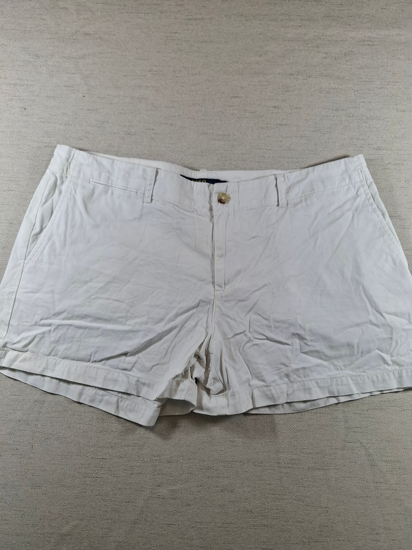 001186 Polo Ralph Lauren Shorts size 10 White