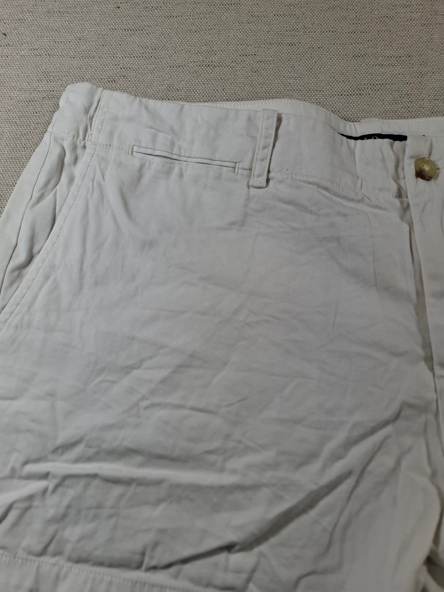 001186 Polo Ralph Lauren Shorts size 10 White