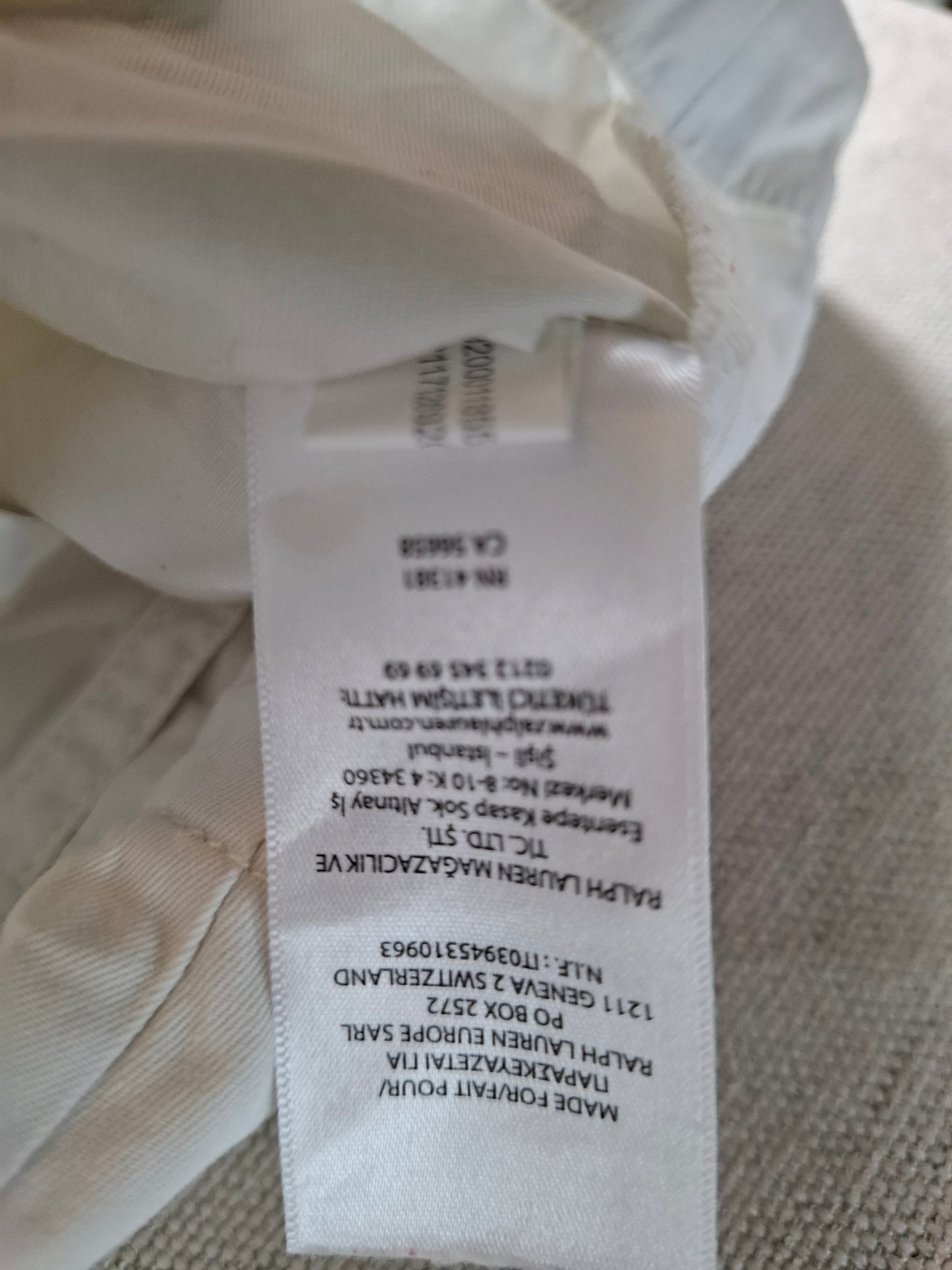 001186 Polo Ralph Lauren Shorts size 10 White