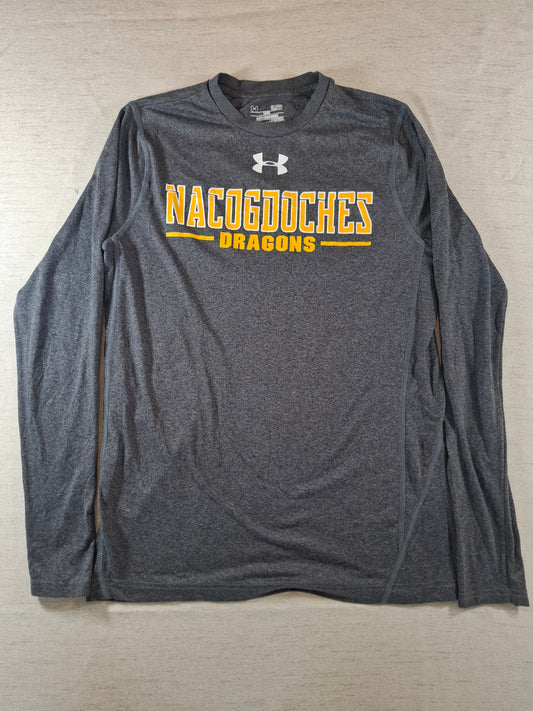 001190 Under Armour Longsleeve t-shirt size S Grey
