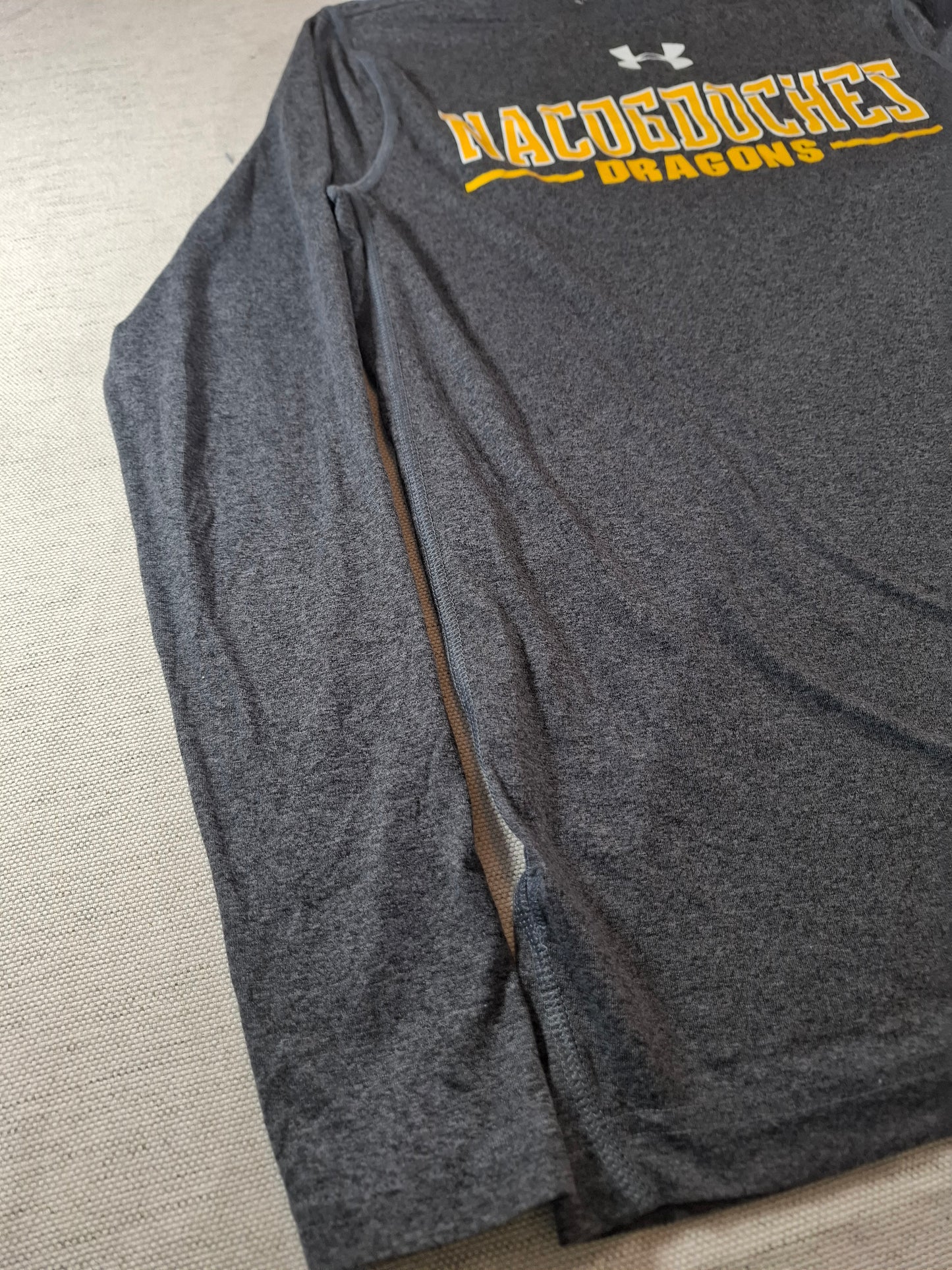 001190 Under Armour Longsleeve t-shirt size S Grey