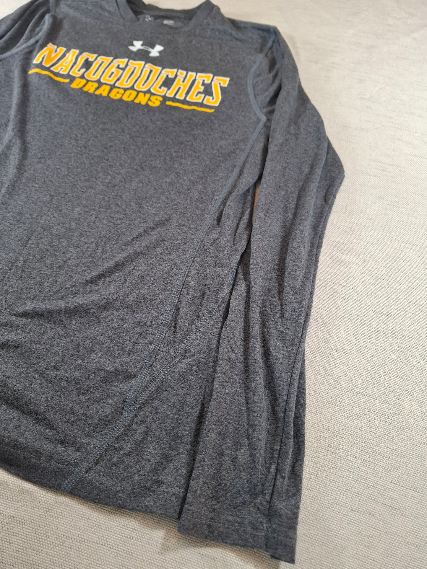001190 Under Armour Longsleeve t-shirt size S Grey