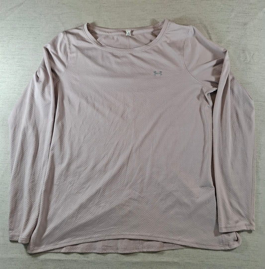 001192 Under Armour Longsleeve t-shirt size L Pink