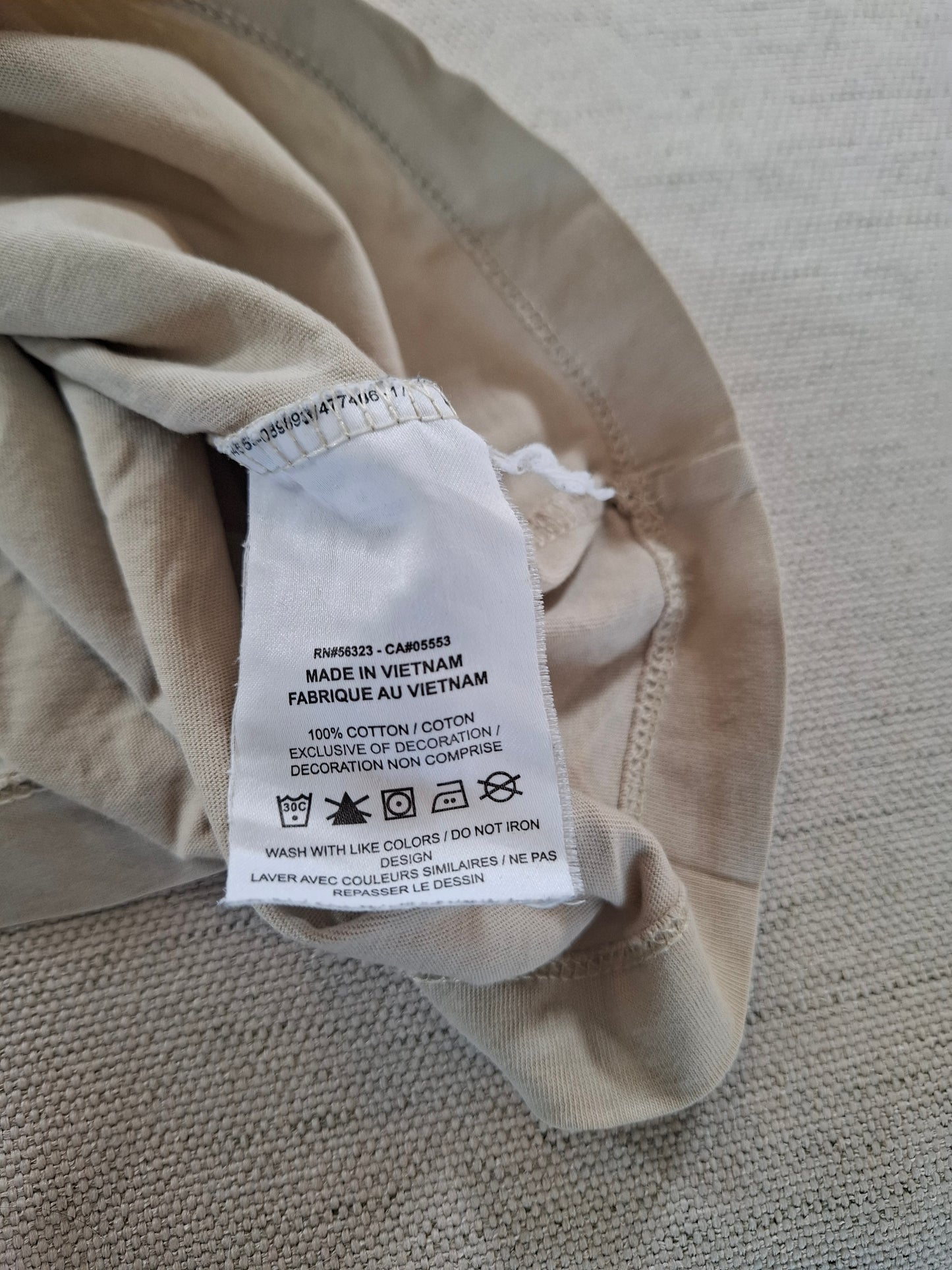 001194 Nike t-shirt size M Khaki