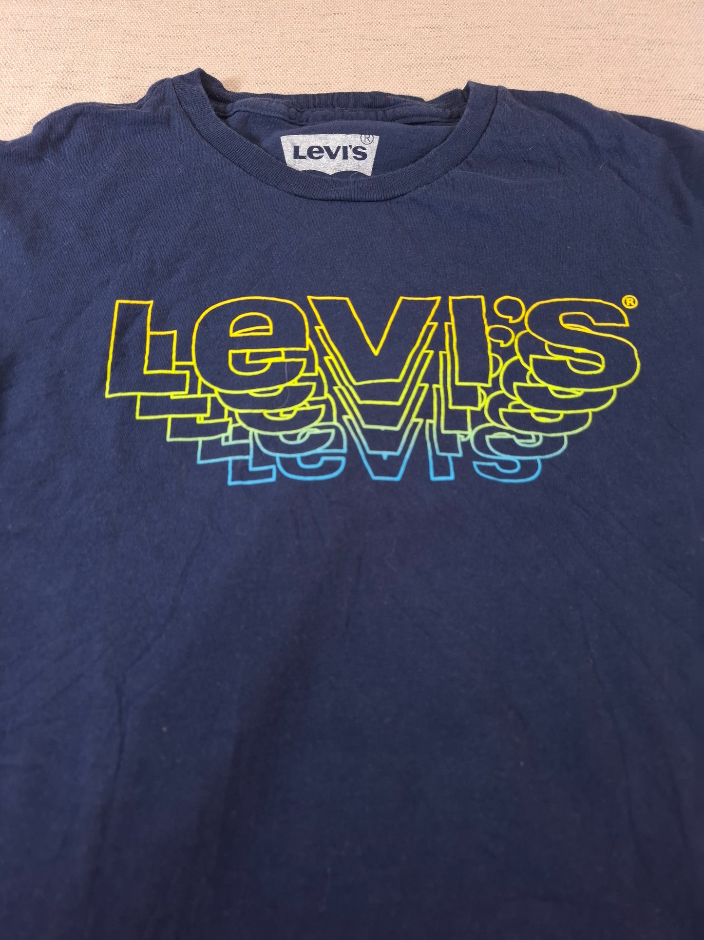 001197 Levi's t-shirt size M Blue