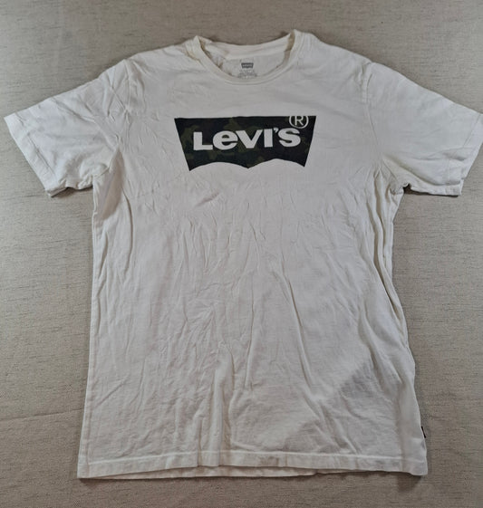 001201 Levi's t-shirt size M White