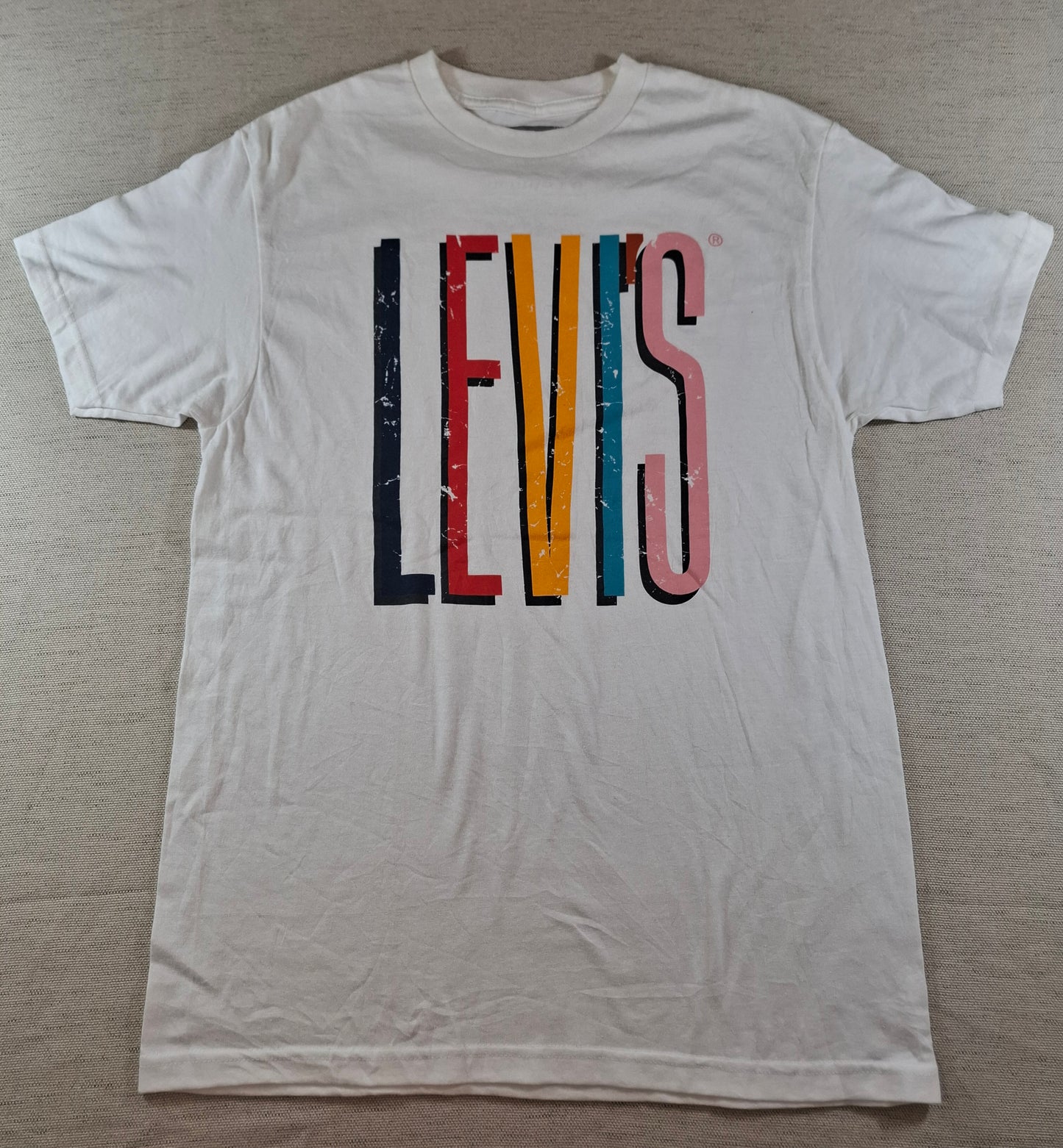 001205 Levi's t-shirt size M White