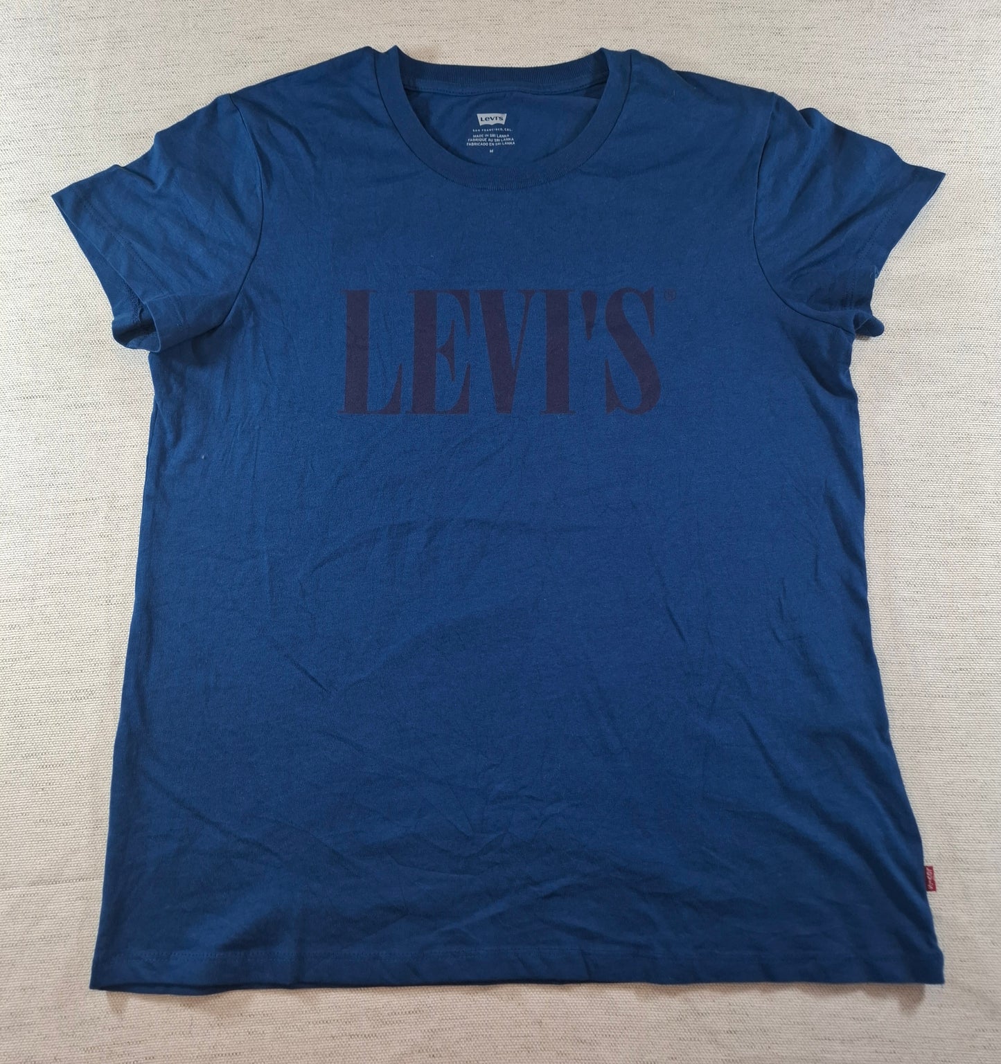 001207 Levi's t-shirt size M Blue
