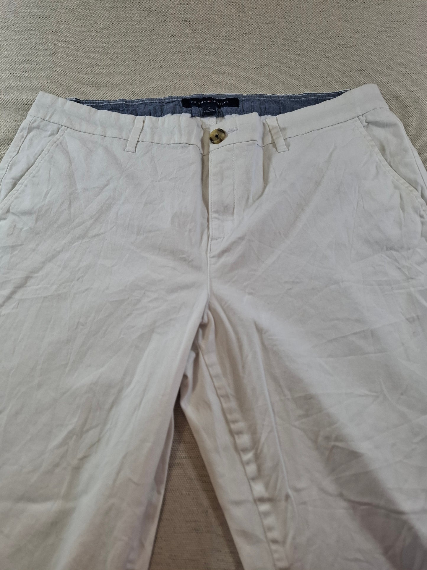 001213 Tommy Hilfiger Chino size 14 White