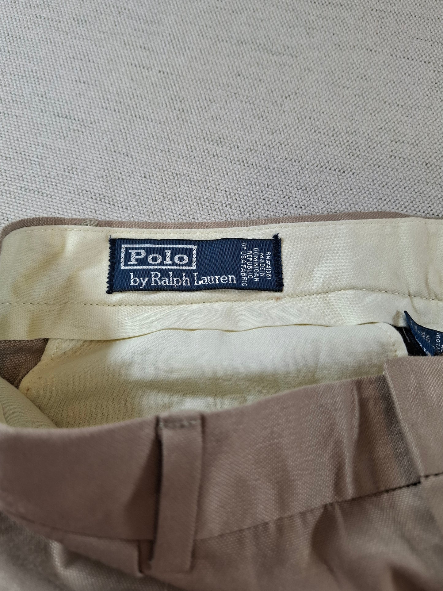 001216 Polo Ralph Lauren Chino size 32/30 Khaki