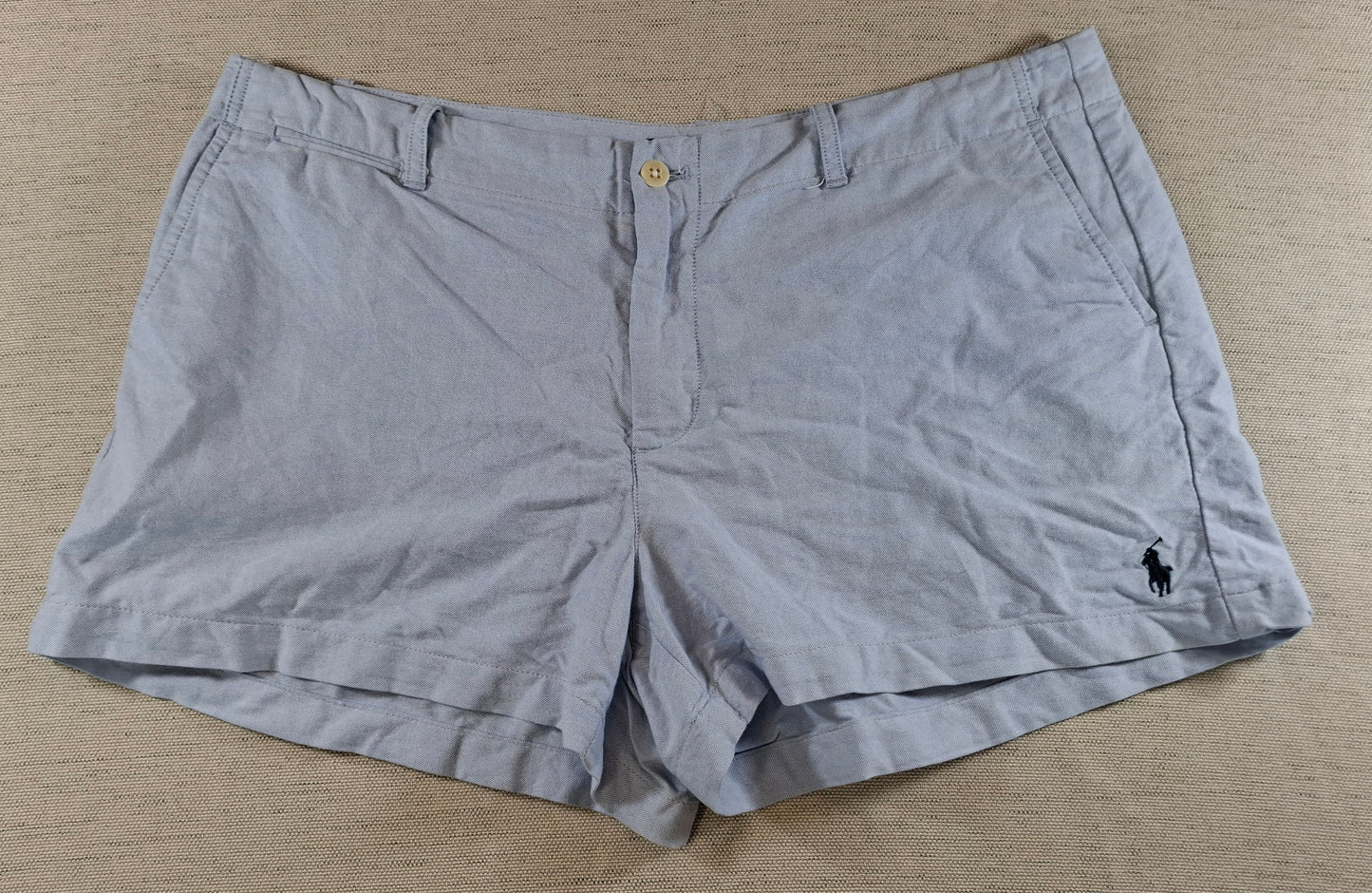 001218 Polo Ralph Lauren Short size 14 Light blue