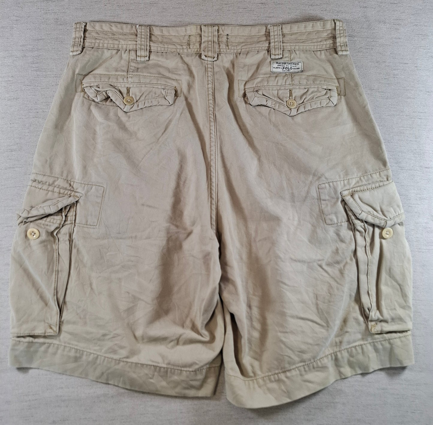 001221 Polo Ralph Lauren Short size 35 Khaki