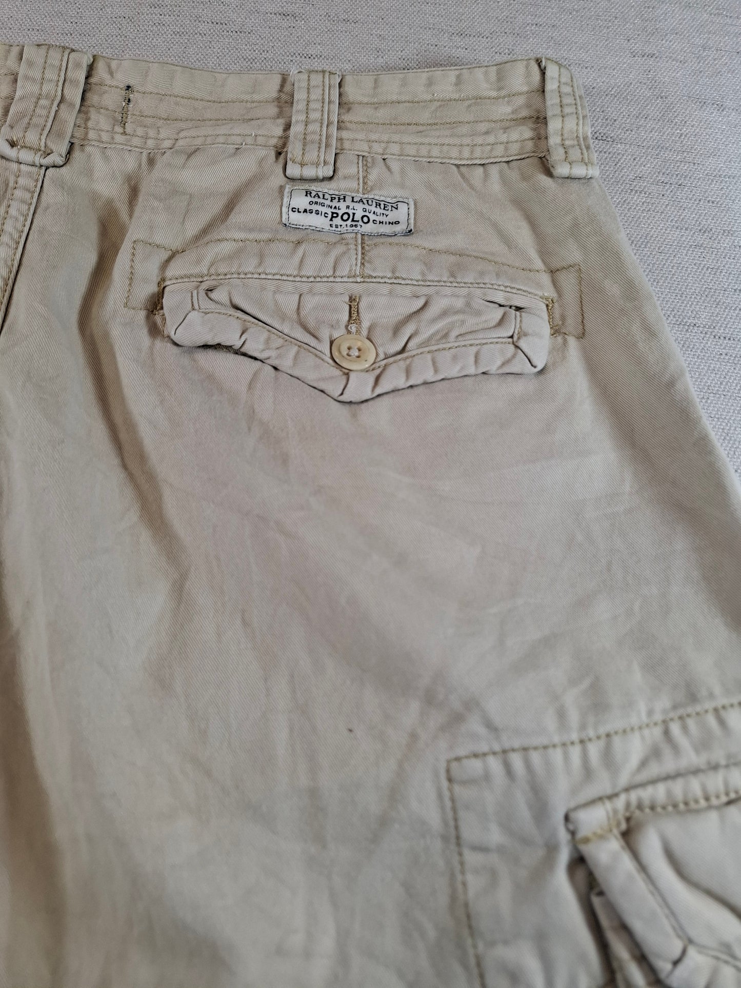 001221 Polo Ralph Lauren Short size 35 Khaki