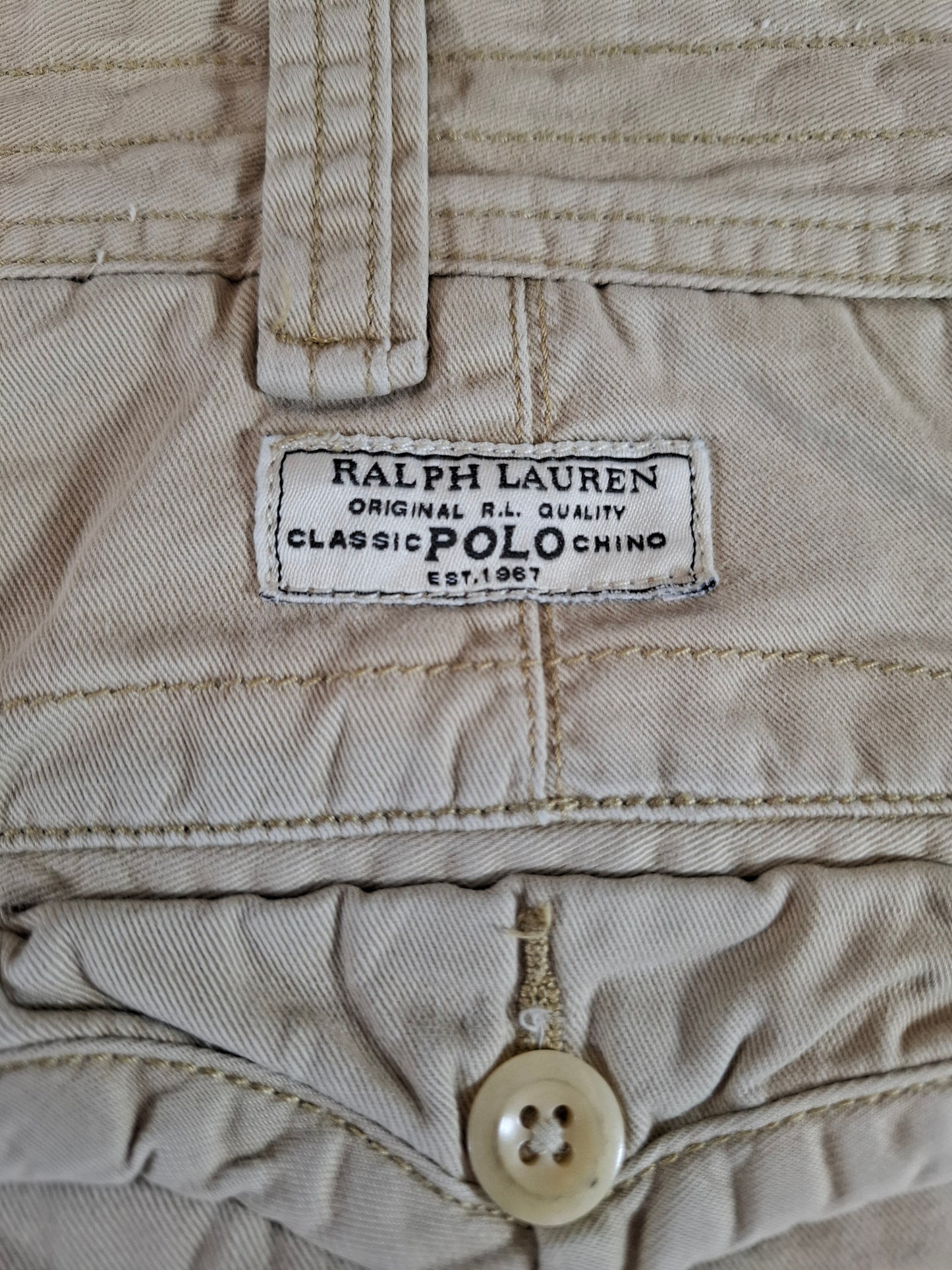 001221 Polo Ralph Lauren Short size 35 Khaki