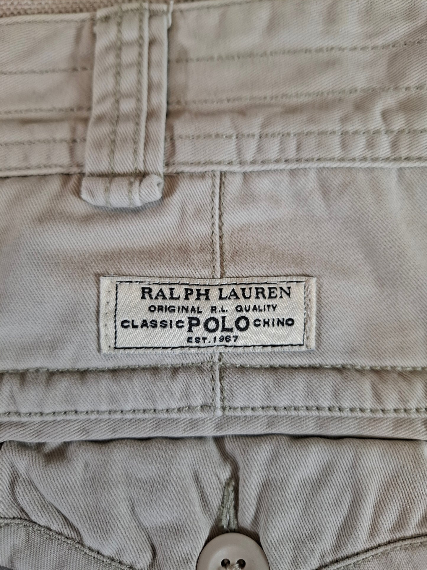 001222 Polo Ralph Lauren Short size 38 Khaki
