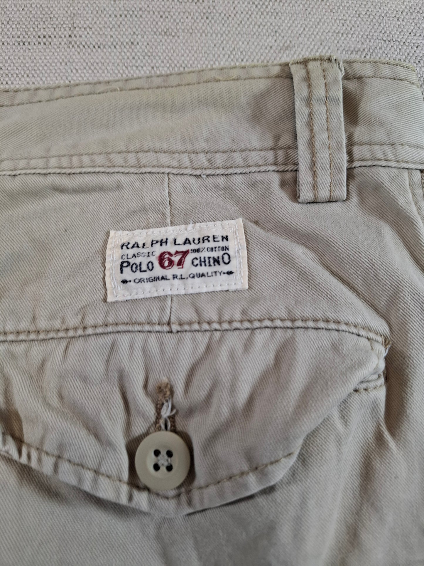 001223 Polo Ralph Lauren Short size 32 Khaki