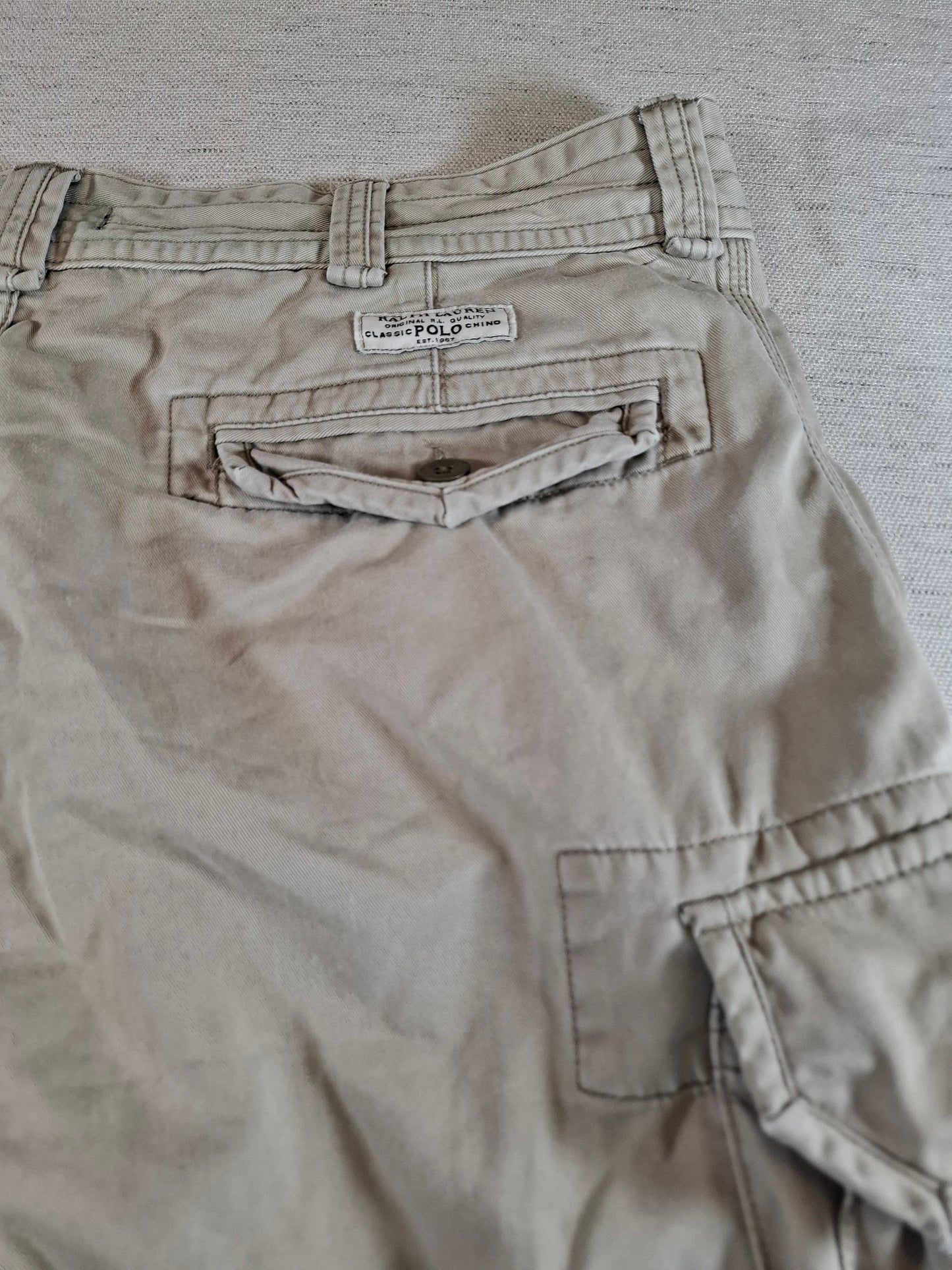 001224 Polo Ralph Lauren Short size 38 Khaki