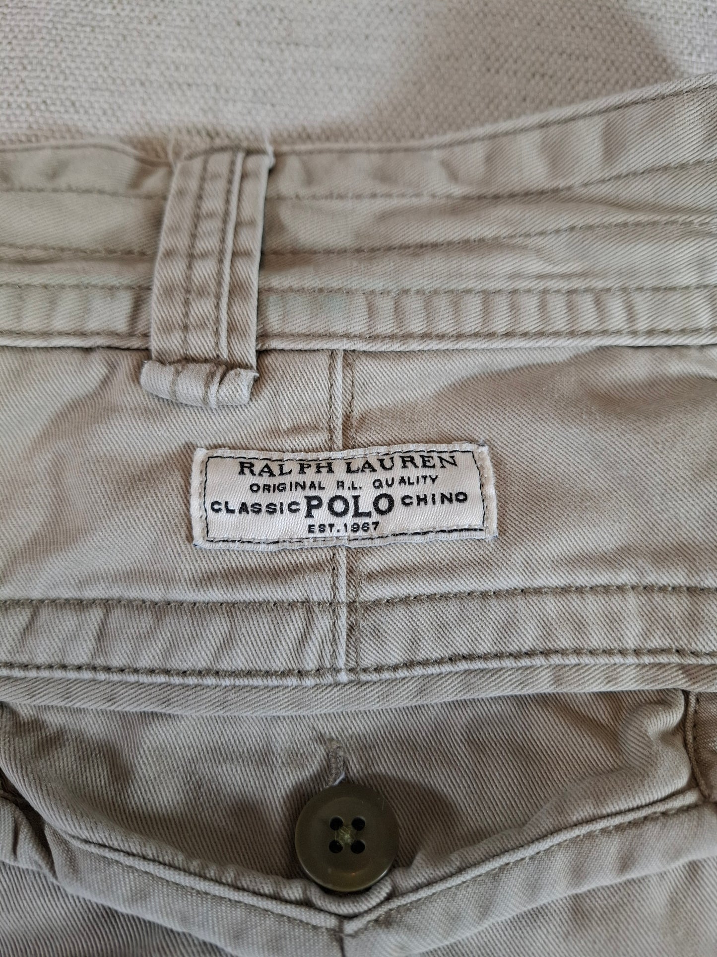 001224 Polo Ralph Lauren Short size 38 Khaki