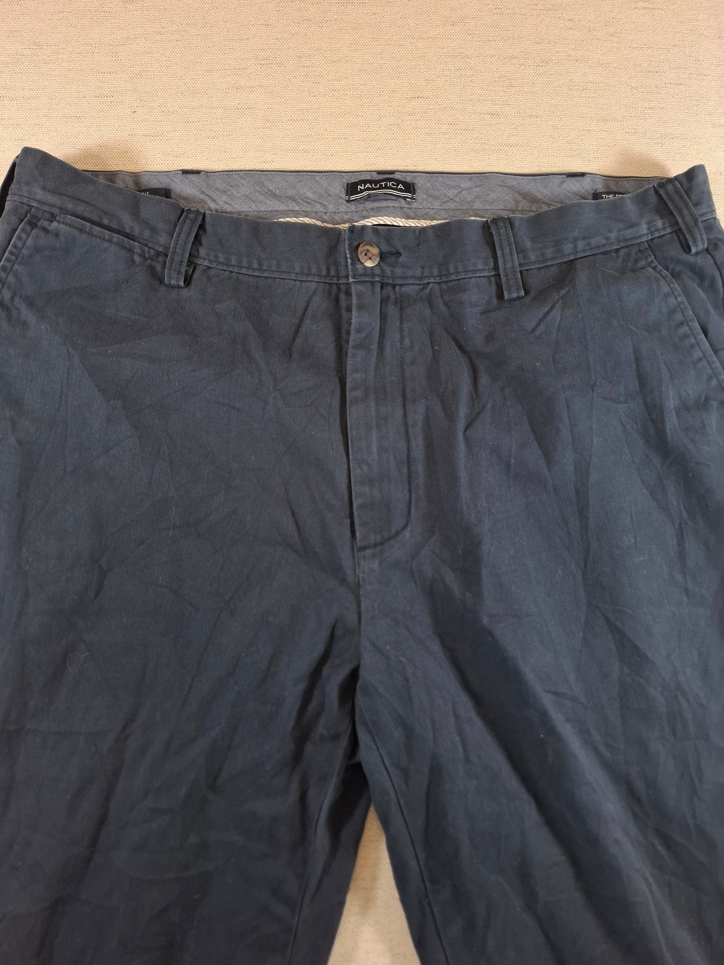 001225 Nautica Chino size 40/32 Navy Blue