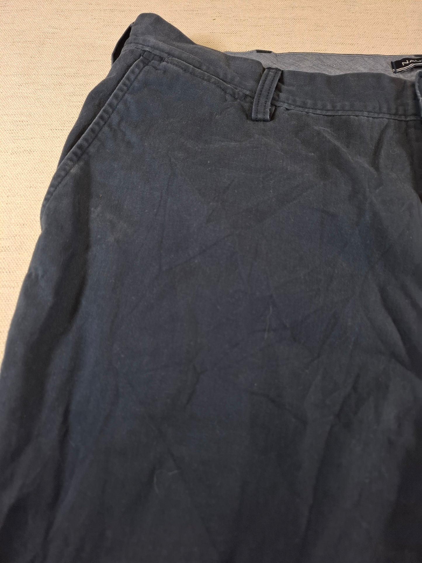001225 Nautica Chino size 40/32 Navy Blue