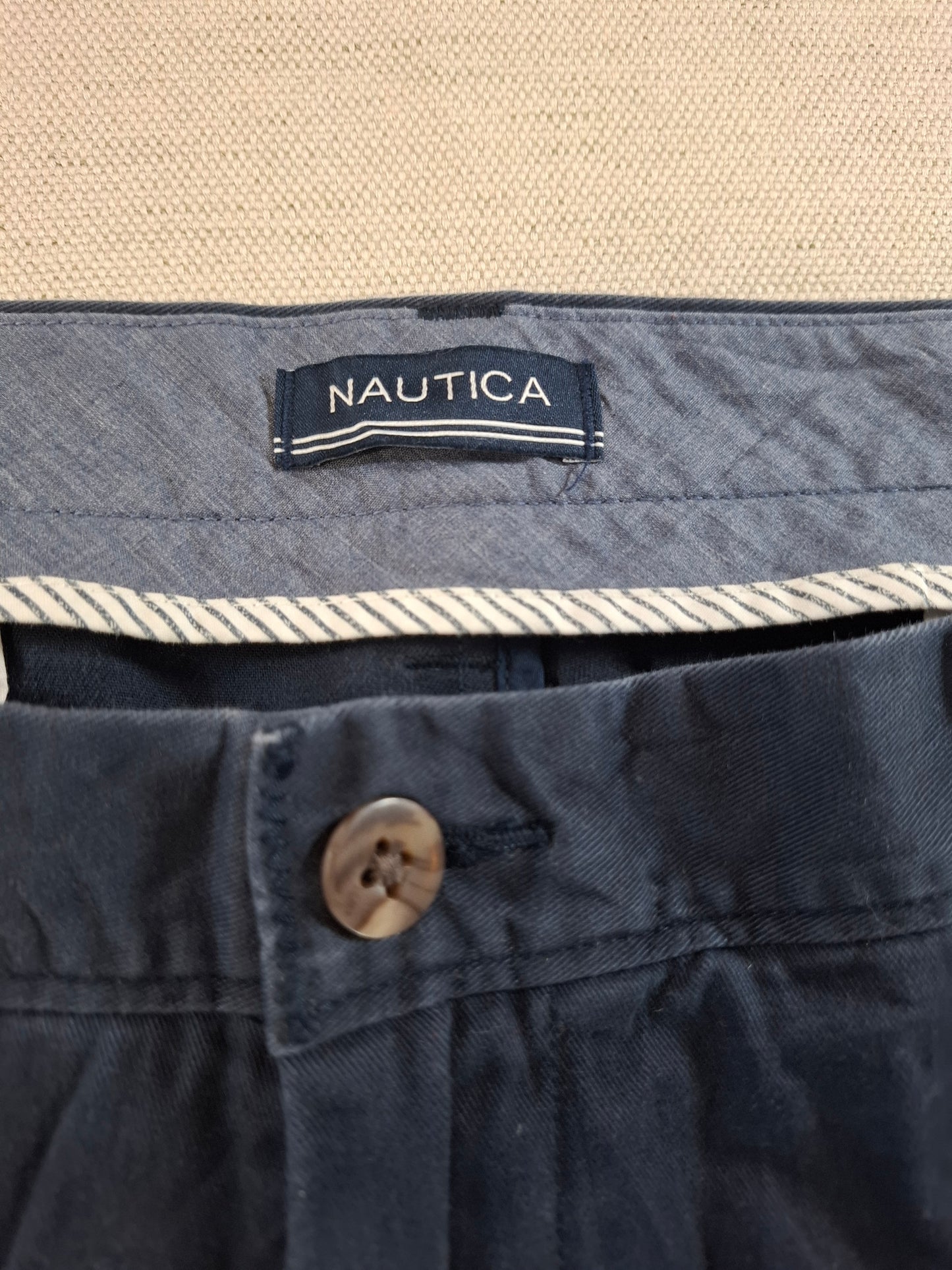 001225 Nautica Chino size 40/32 Navy Blue