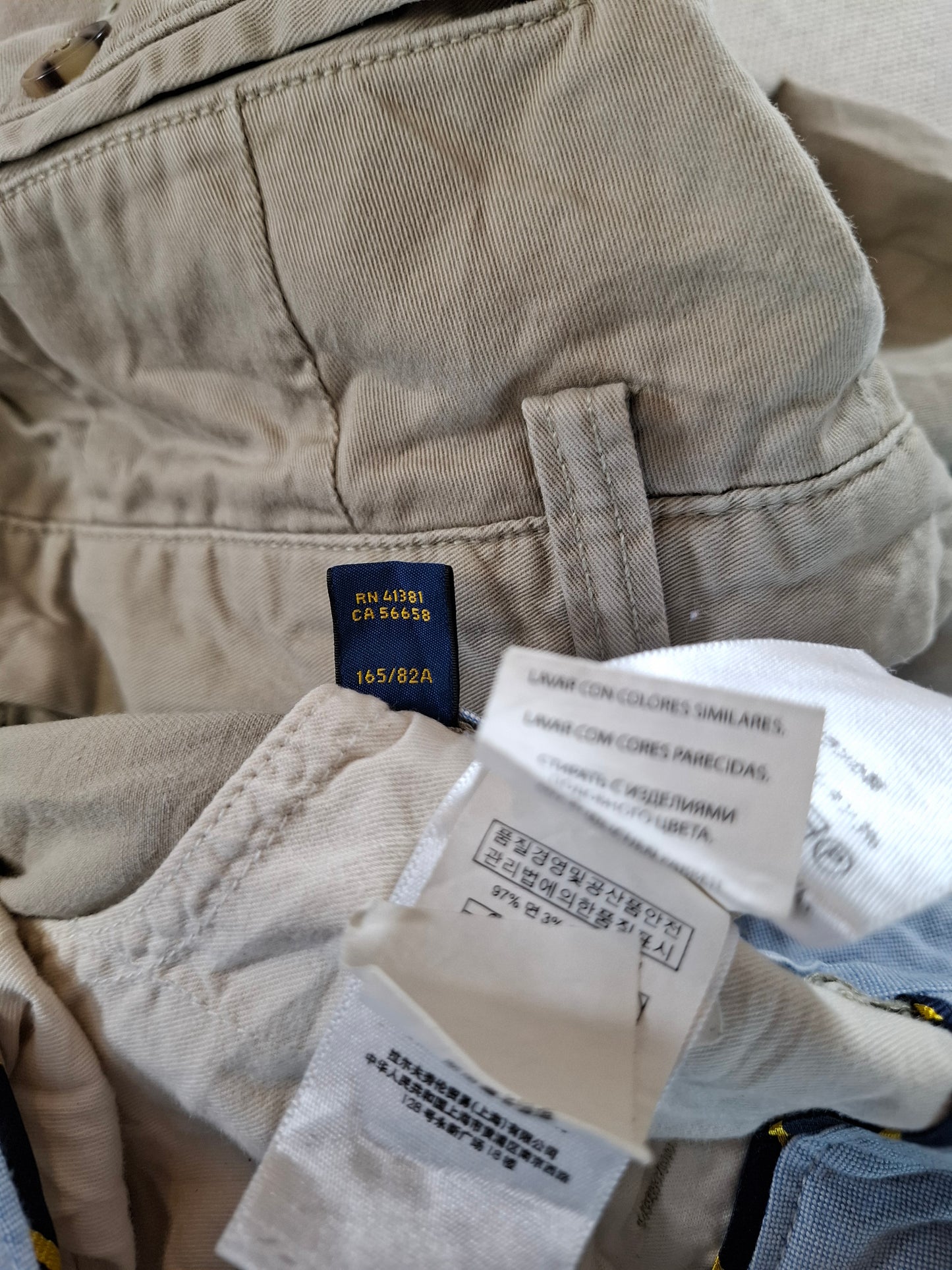 001226 Polo Ralph Lauren Chino size 32/30 Khaki