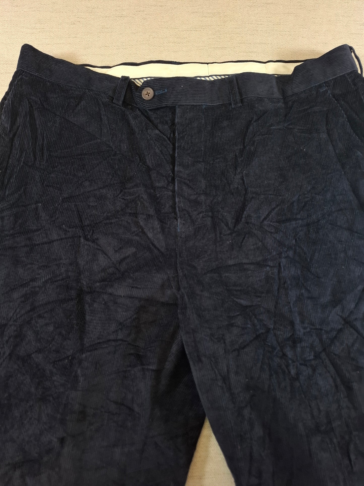 001227 Polo Ralph Lauren Corduroy size 36/34 Navy Blue