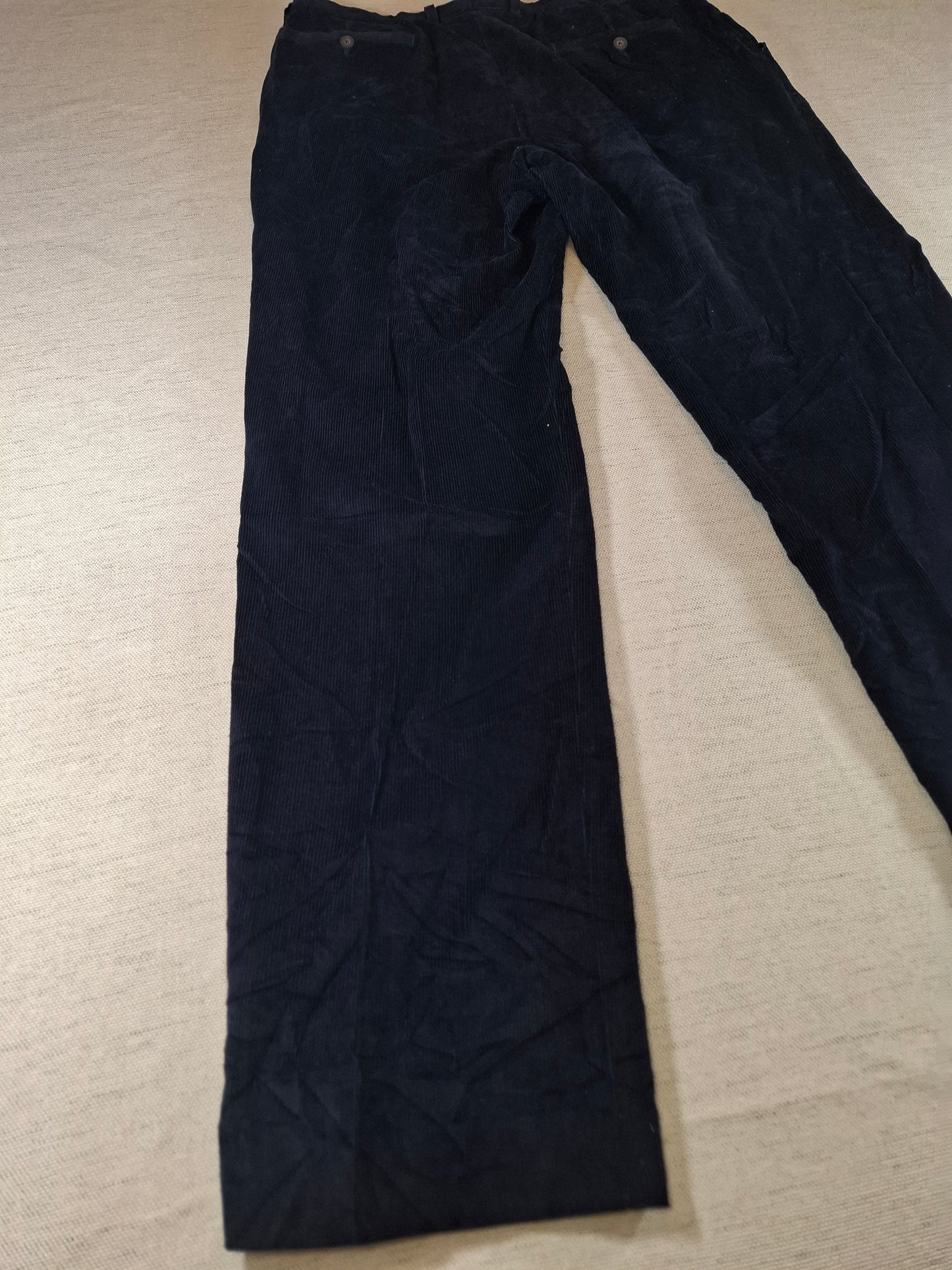001227 Polo Ralph Lauren Corduroy size 36/34 Navy Blue