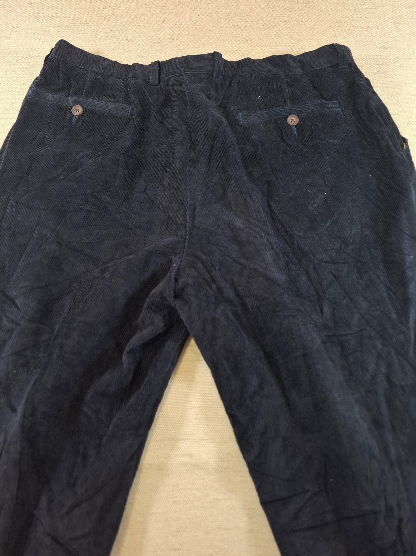 001227 Polo Ralph Lauren Corduroy size 36/34 Navy Blue