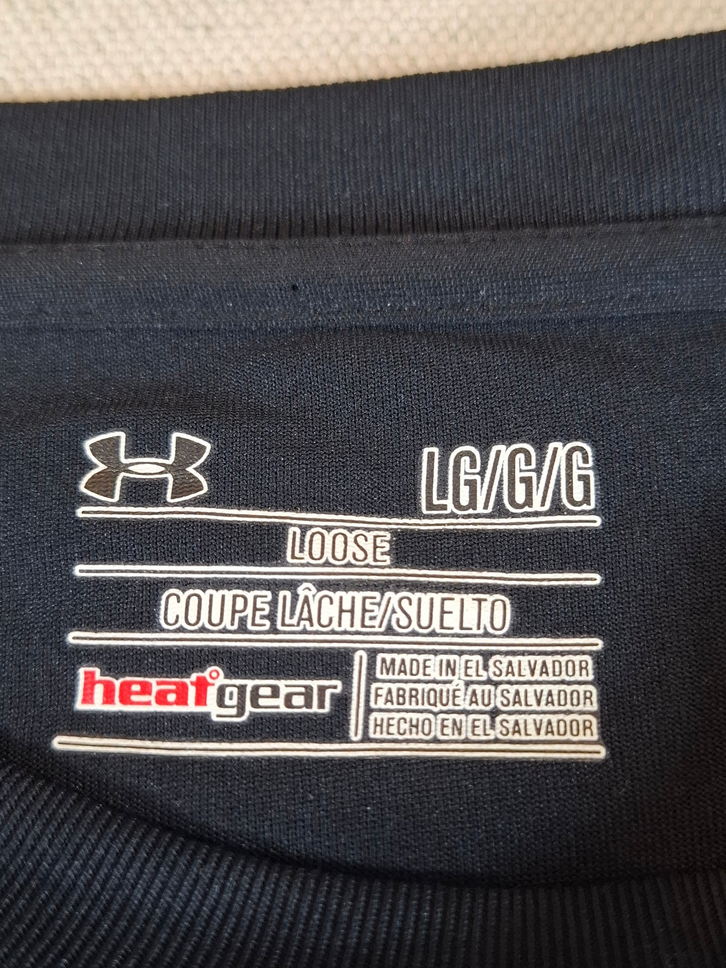 001228 Under Armour longsleeve t-shirt size L Black