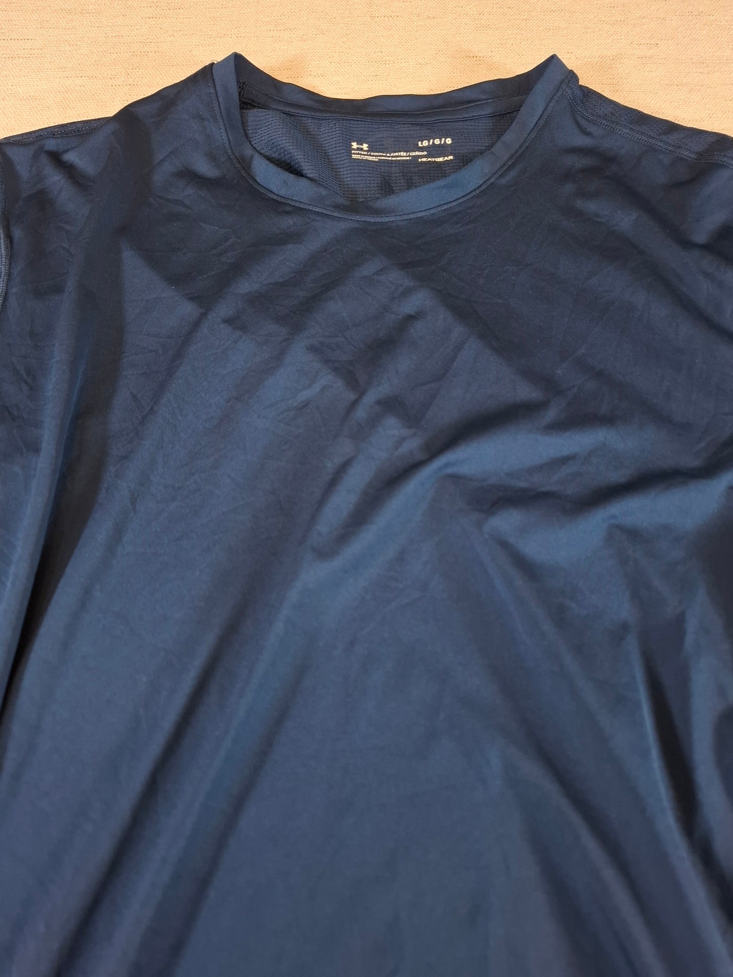 001229 Under Armour 3/4 t-shirt size L Blue