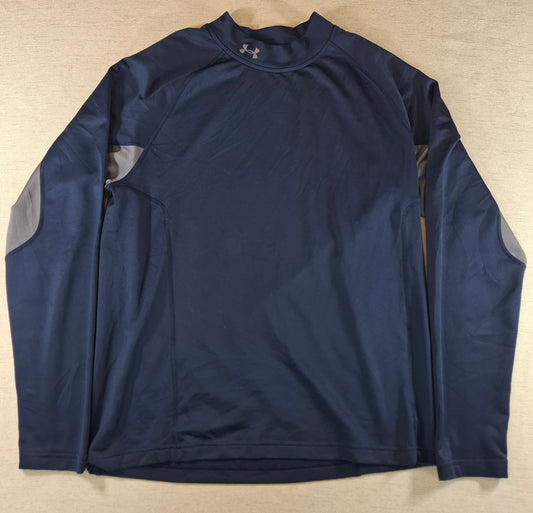 001234 Under Armour longsleeve t-shirt size XL Blue/ Grey