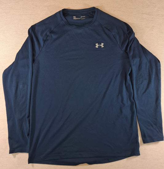 001235 Under Armour longsleeve t-shirt size M Blue