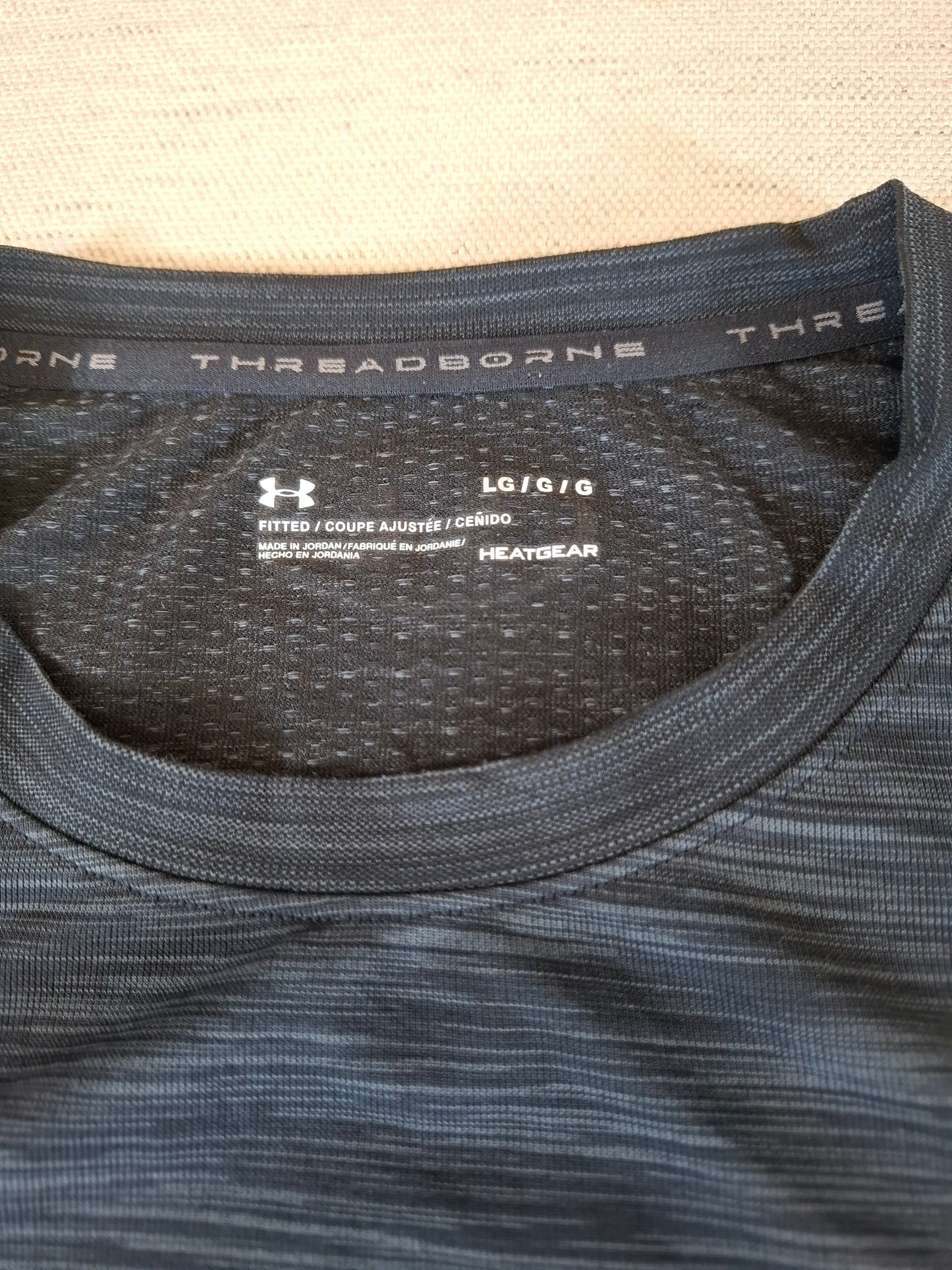 001237 Under Armour longsleeve t-shirt size L Antracite