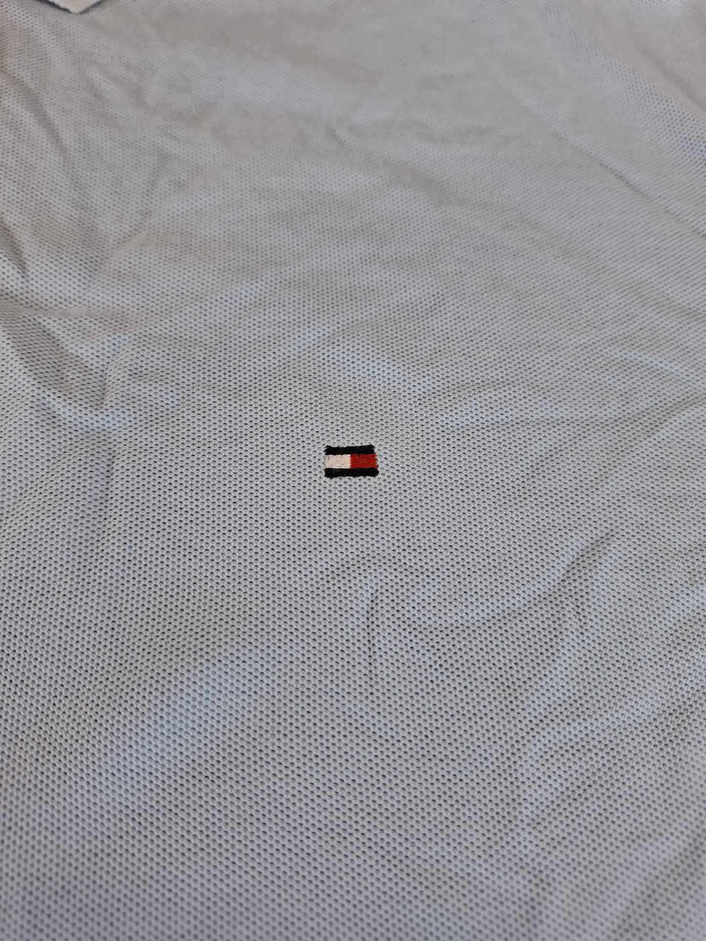 001239 Tommy Hilfiger Polo shirt size L Light Blue