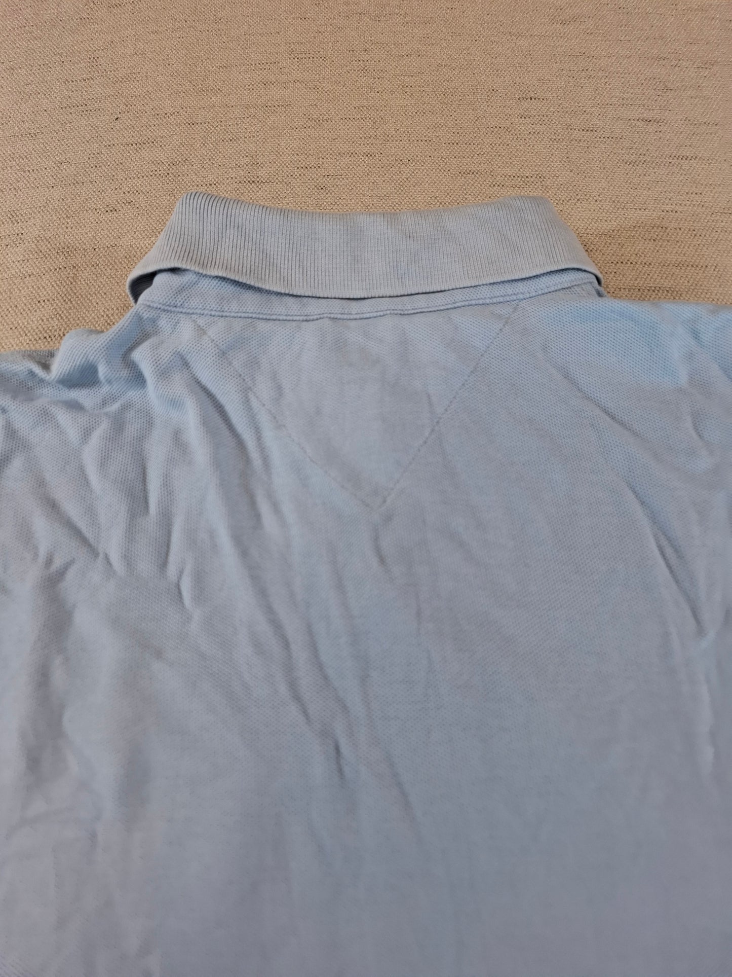 001239 Tommy Hilfiger Polo shirt size L Light Blue