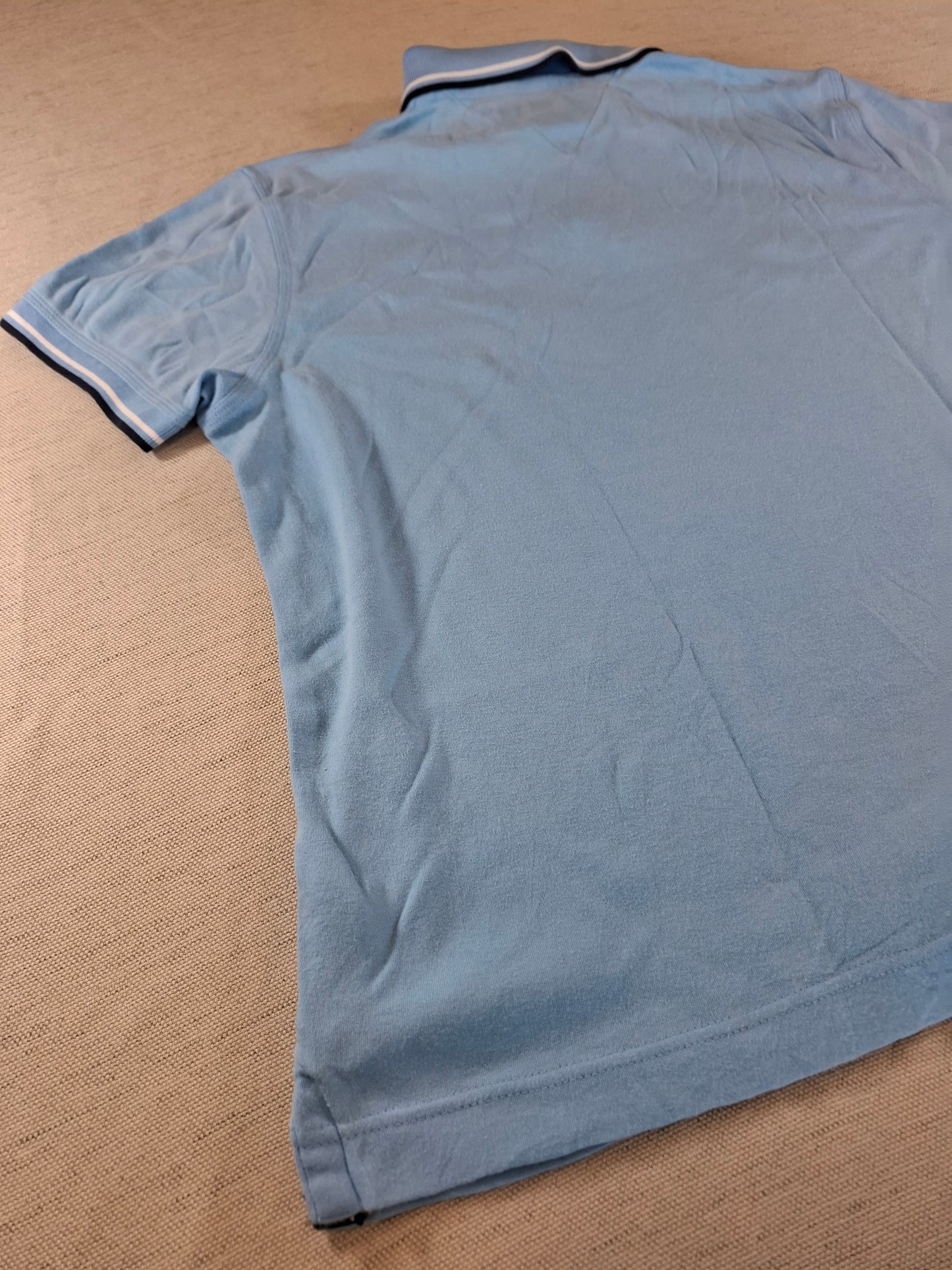 001240 Tommy Hilfiger Polo shirt size M Light Blue