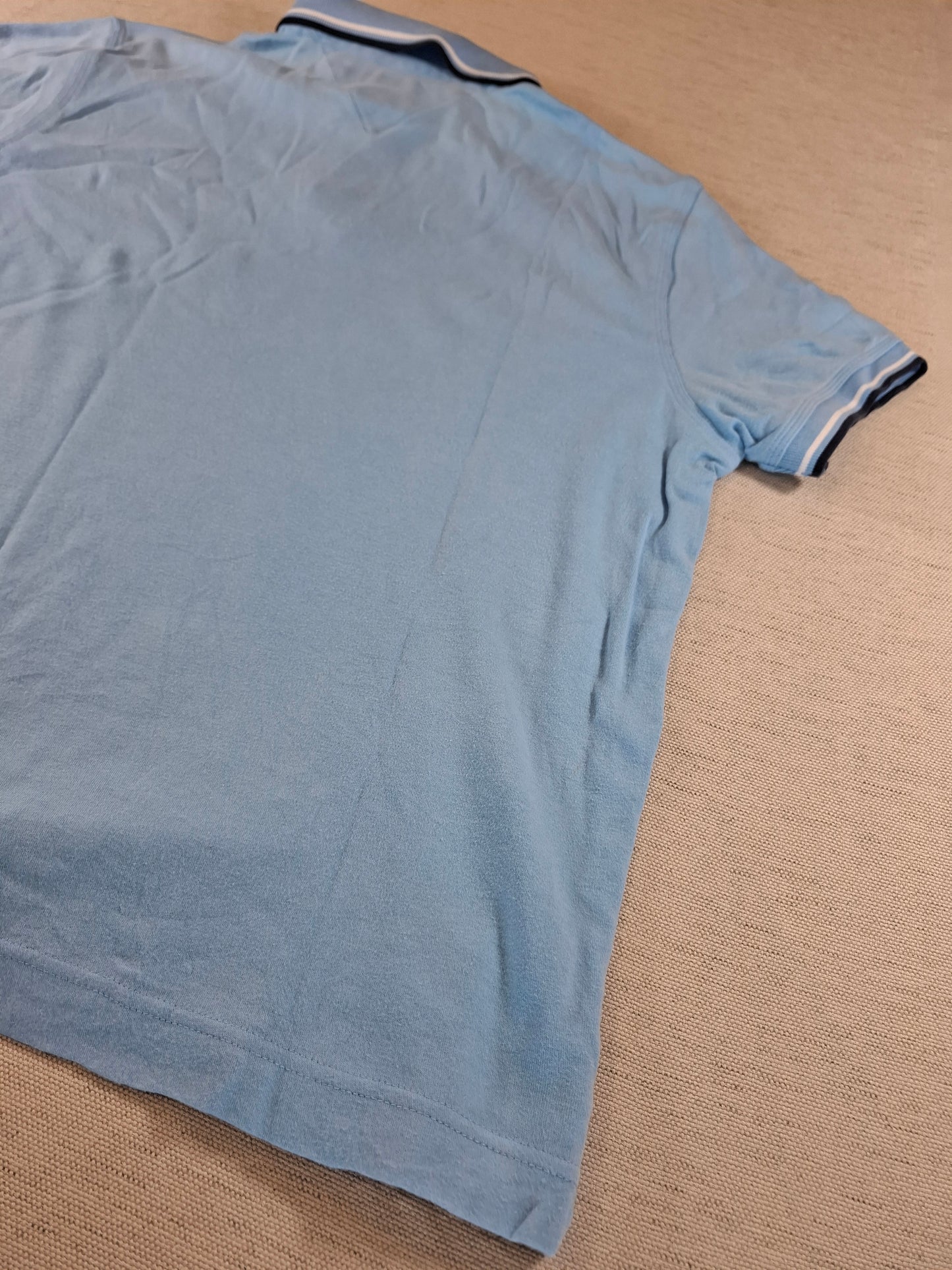 001240 Tommy Hilfiger Polo shirt size M Light Blue