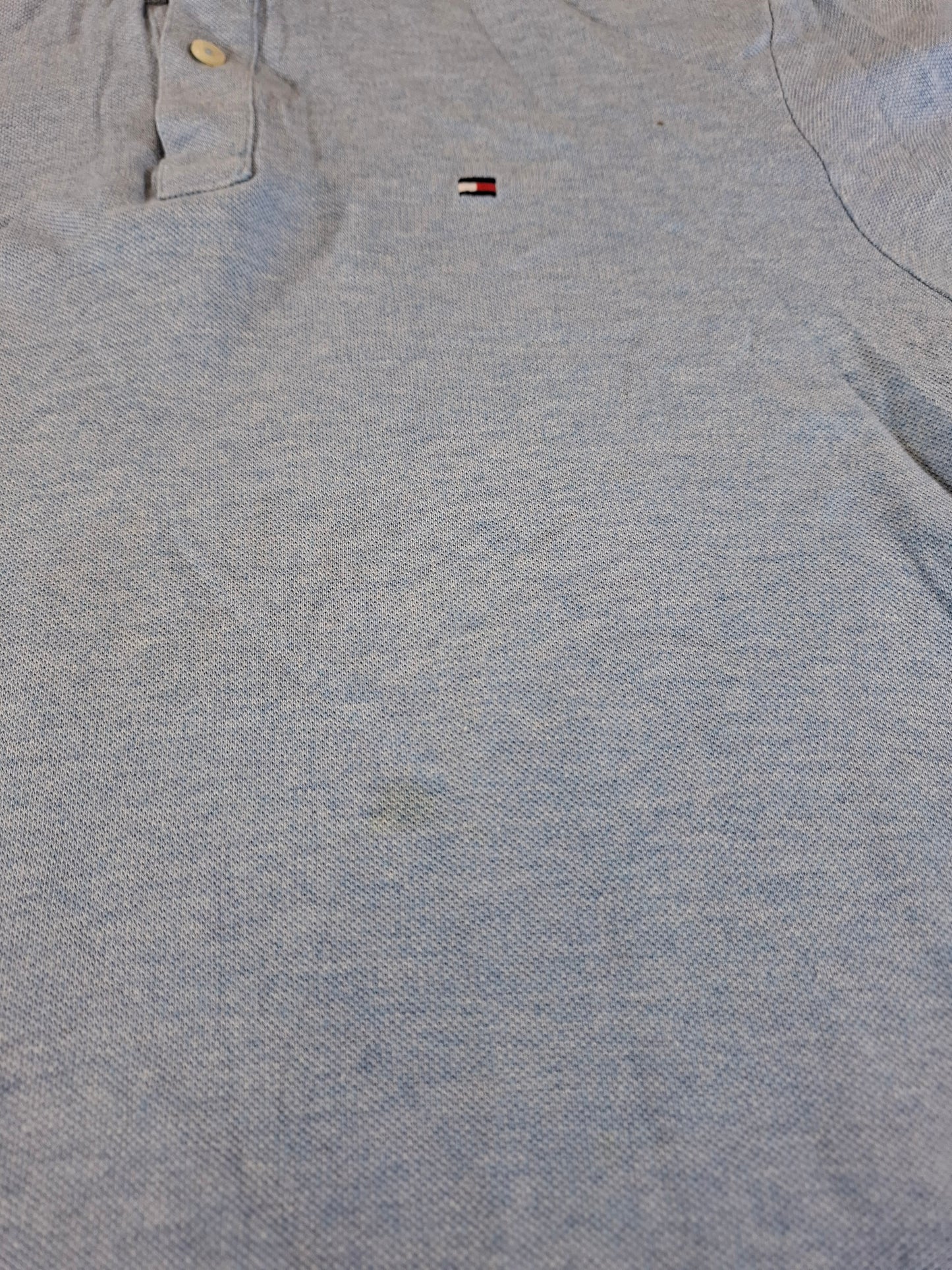 001241 Tommy Hilfiger Polo shirt size M Light Blue