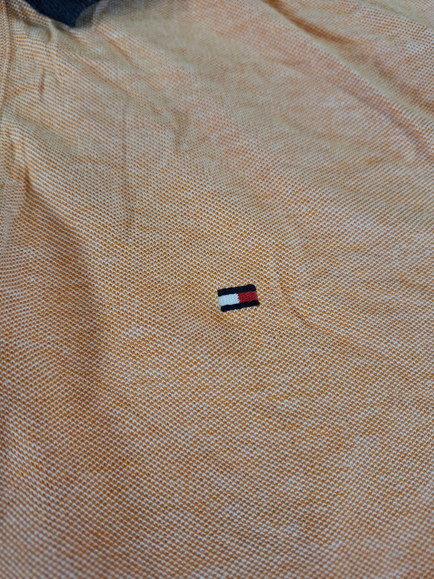 001242 Tommy Hilfiger Polo shirt size XL Orange