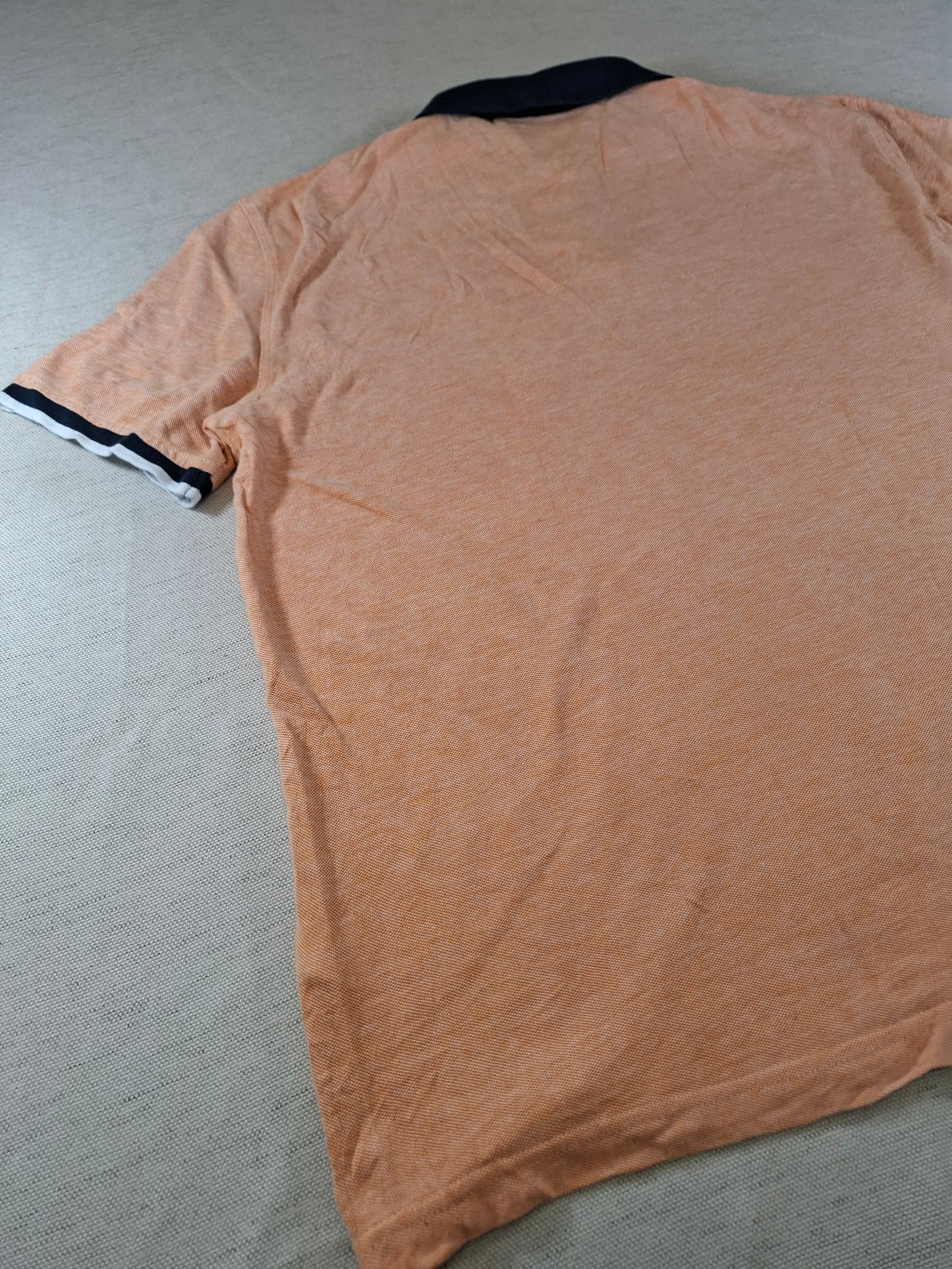 001242 Tommy Hilfiger Polo shirt size XL Orange