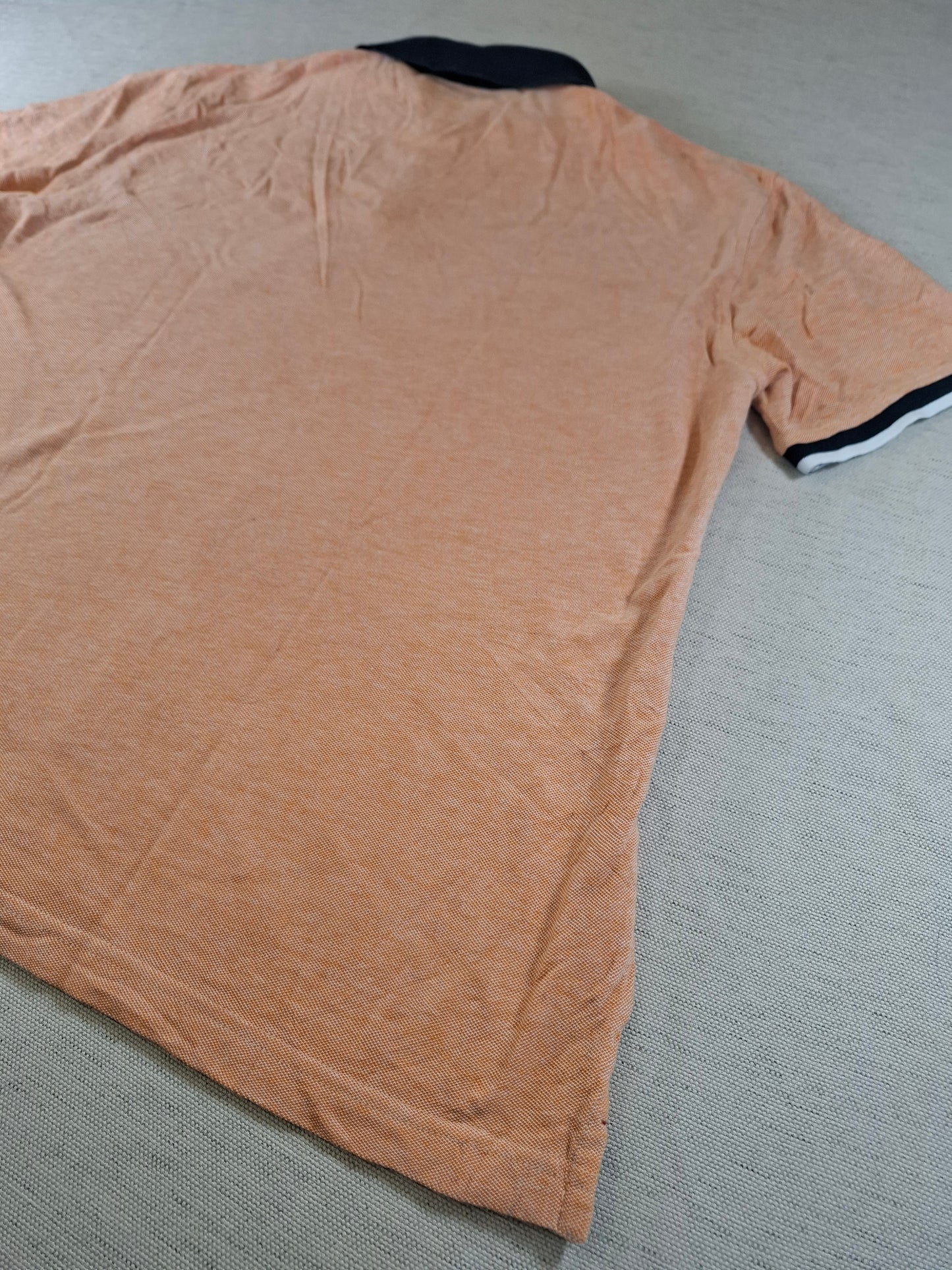 001242 Tommy Hilfiger Polo shirt size XL Orange