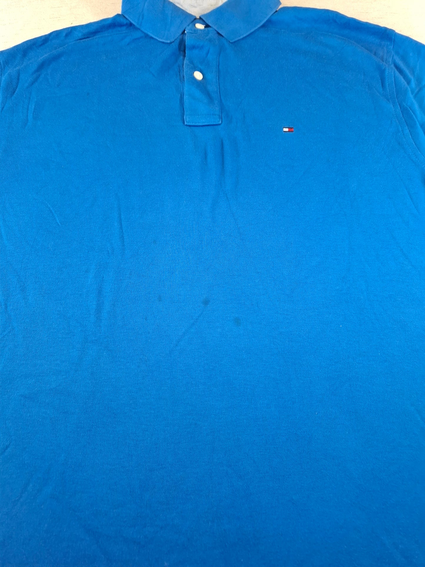 001244 Tommy Hilfiger Polo shirt size L Blue