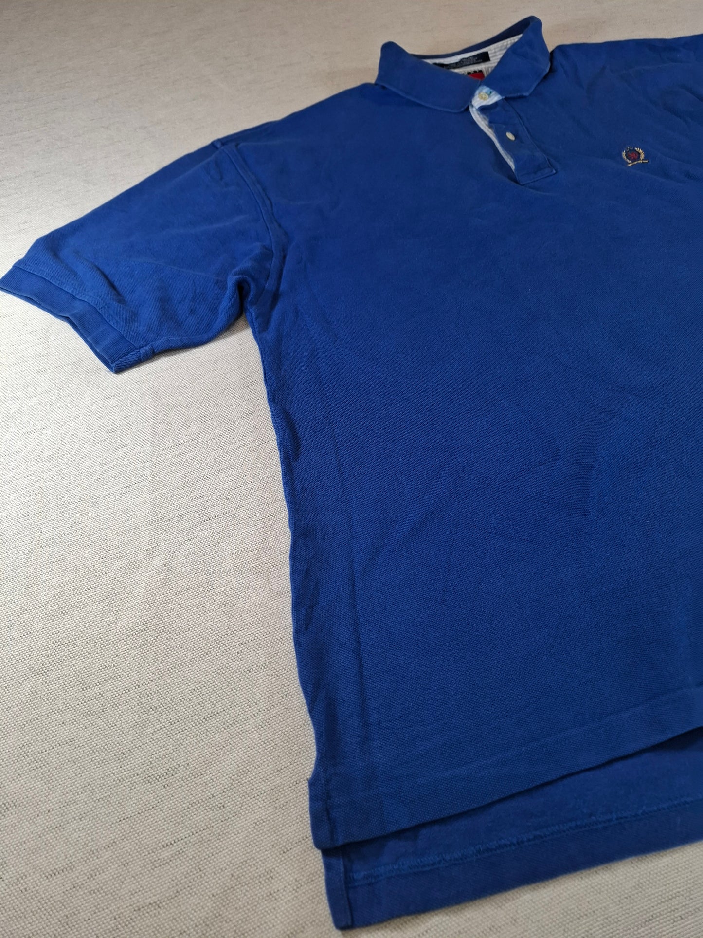 001245 Tommy Hilfiger Polo shirt size XXL Blue