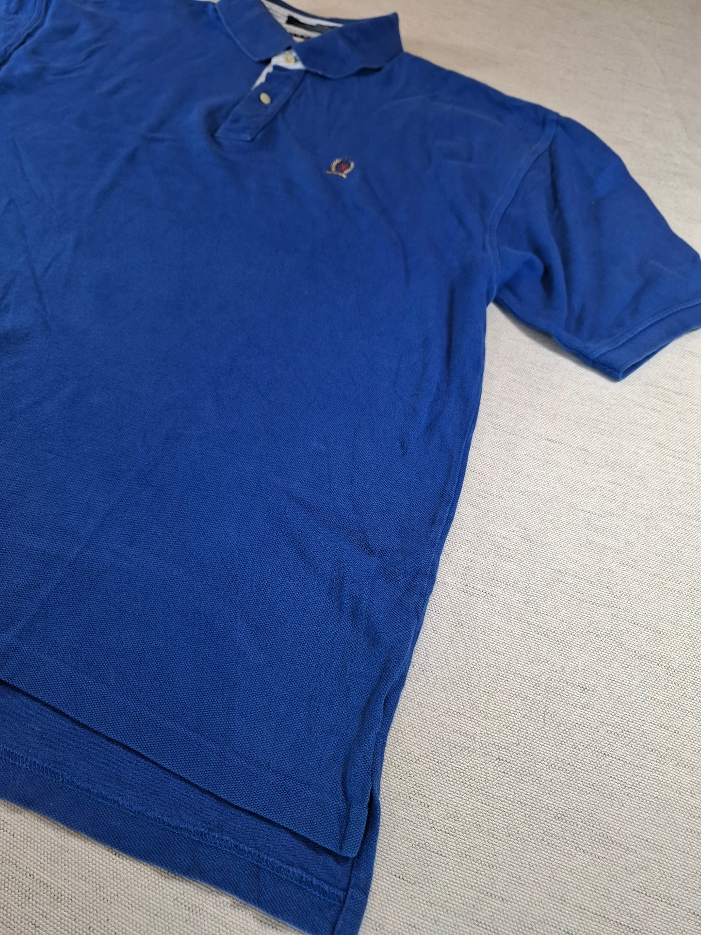 001245 Tommy Hilfiger Polo shirt size XXL Blue