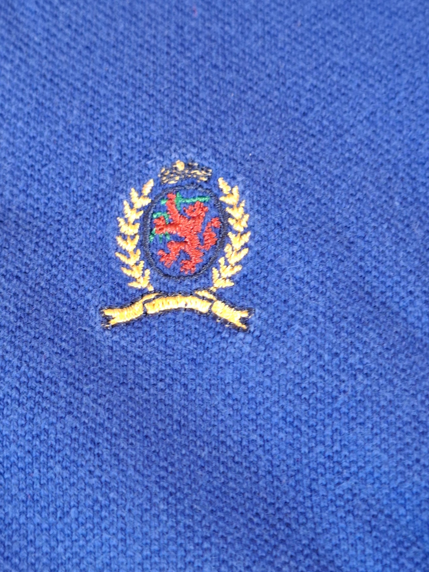 001245 Tommy Hilfiger Polo shirt size XXL Blue