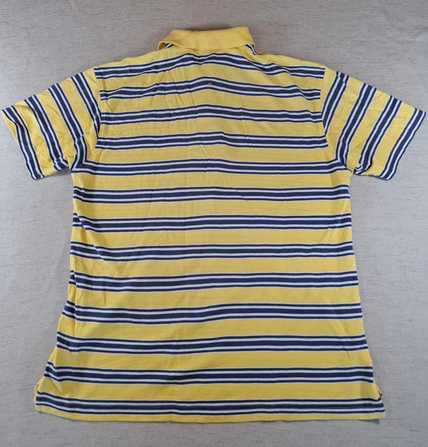 001246 Tommy Hilfiger Polo shirt size L Yellow/ Bue