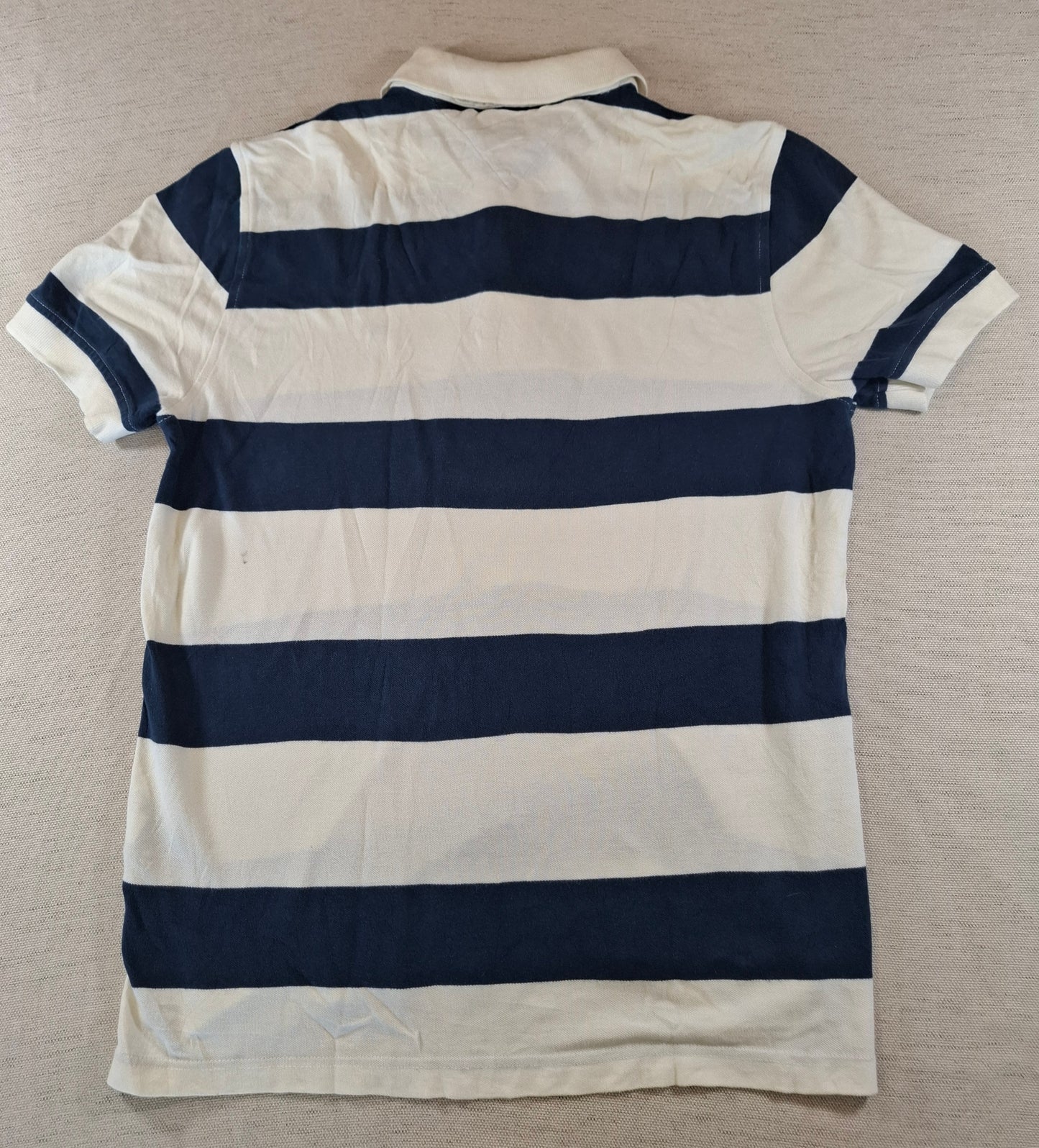 001247 Tommy Hilfiger Polo shirt size M Blue/ White checkered