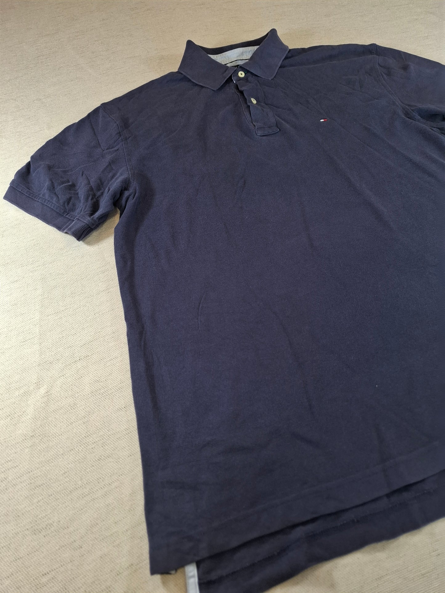 001249 Tommy Hilfiger Polo shirt size L Navy